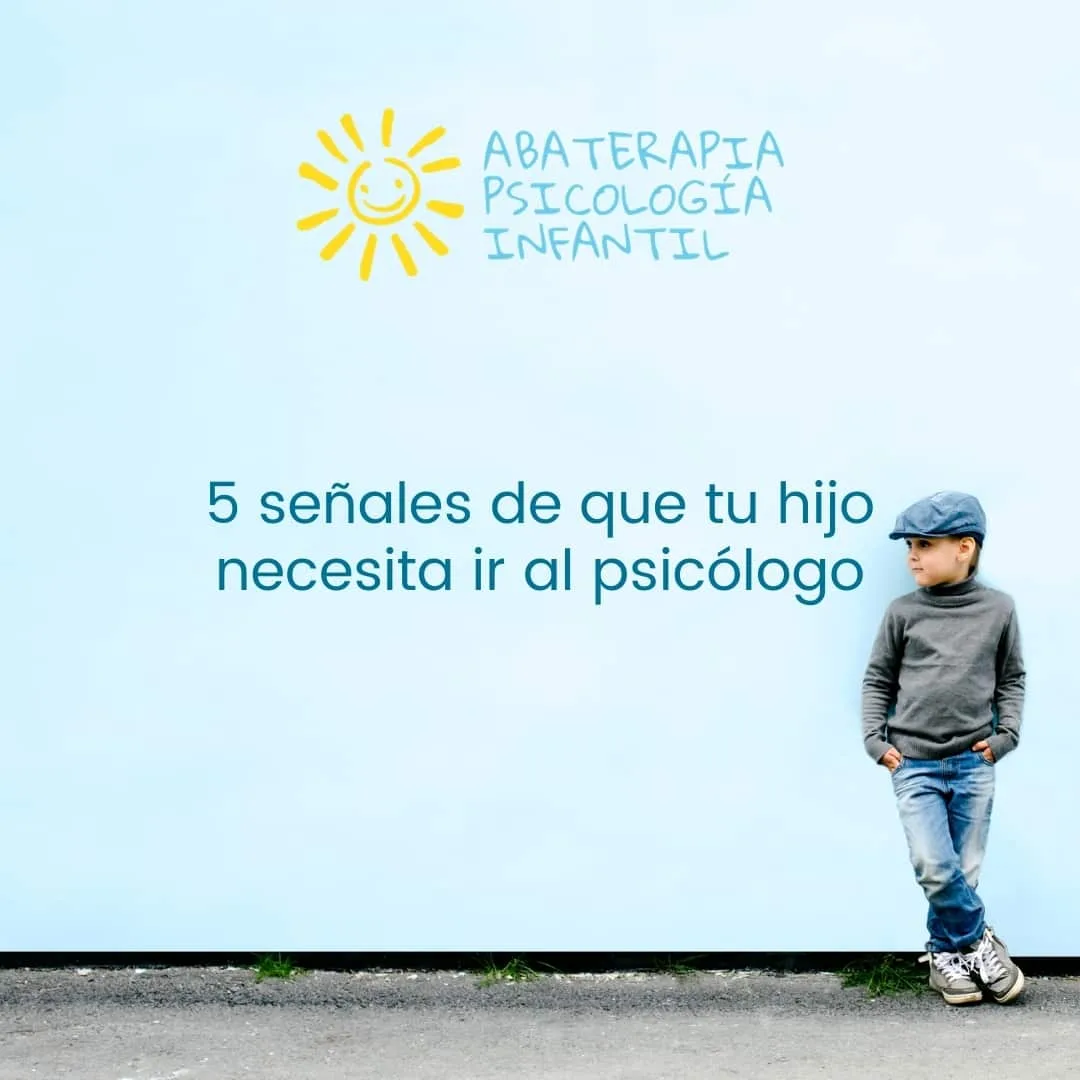 5 señales de que tu hijo necesita ir al psicólogo
